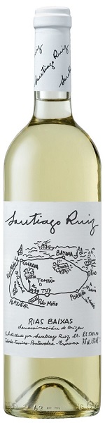 Вино Сантьяго Руис Риас Байшас (Santiago Ruiz Rias Baixas) белое сухое 0,75л Крепость 12,5%