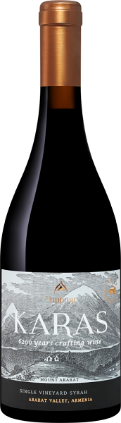 Вино Карас Сингл Виньярд Сира (Karas Single Vineyard Syrah) красное сухое 0,75л Крепость 14,7%