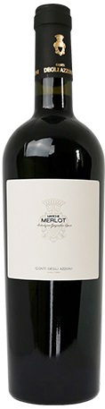 !Вино Мерло Марке Конти делле Аццони (Merlot Conti Degli Azzioni) красное сухое 0,75л Крепость 14%