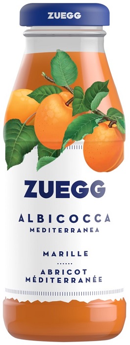 Сок Зунг Бар Абрикос (Zuegg Bar Albicocca) 200мл в стеклянной бутылке
