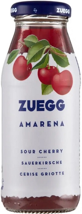Сок Зунг Бар Вишня и Черешня (Zuegg Bar Amarena) 200мл в стеклянной бутылке