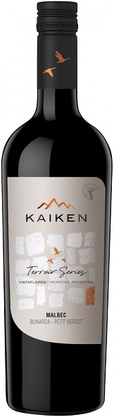 Вино Кайкен Терруар Сериес Мальбек-Бонарда-Пти Вердо (Kaiken Terroir Series) красное сухое 0,75 14%