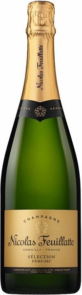 Шампанское Николя Фейят Селексьон Деми-Сек (Nicolas Feuillatte) белое полусухое 0,75л Крепость 12%