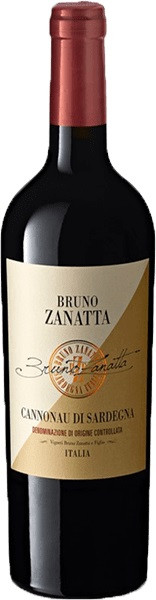 Вино Бруно Дзанатта Каннонау ди Сардиния (Bruno Zanatta) красное сухое 0,75л Крепость 13,5%