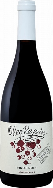 Вино Олег Репин Пино Нуар (Oleg Repin Pinot Noir) красное сухое 0,75л Крепость 12%