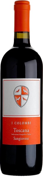 Вино И Коломби Санджовезе (I Colombi Sangiovese) красное сухое 0,75л Крепость 12,5%