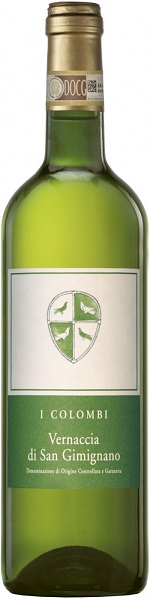 Вино И Коломби Верначча ди Сан Джиминьяно (I Colombi Vernaccia) белое сухое 0,75л Крепость 12,5%