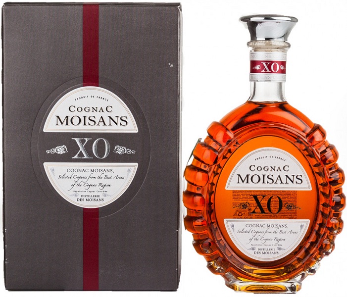Коньяк Муазон (Cognac Moisans) XO 0,7л Крепость 40% в подарочной коробке