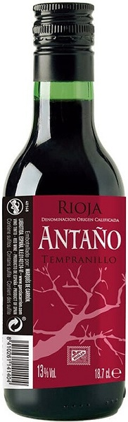 Вино Антаньо Темпранильо (Antano Tempranillo) красное сухое 0,187л Крепость 13%