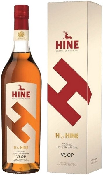 Коньяк Хайн Эйч бай Хайн (Cognac Hine H by Hine) VSOP 0,7л Крепость 40% в подарочной коробке