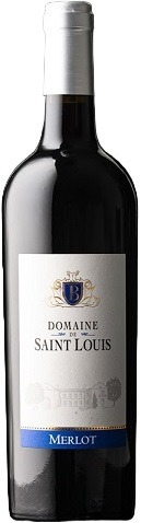 Вино Домен де Сент Луи Мерло (Domaine de Saint Louis) красное сухое 0,75л Крепость 14,5%