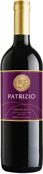 Вино Патрицио Примитиво (Patrizio Primitivo) красное сухое 0,75л Крепость 13%
