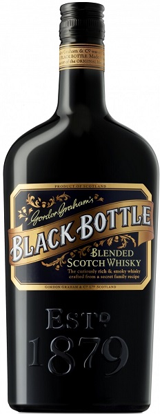 Виски Гордон Грэмс Блэк Боттл (Whiskey Gordon Graham Black Bottle) 0,7л Крепость 40%