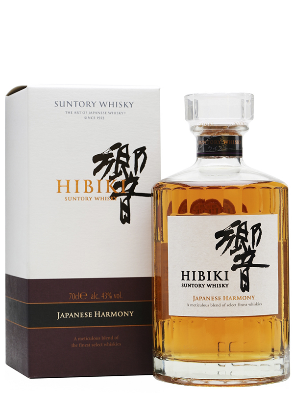 Виски Хибики Джапаниз Хармони (Whiskey Hibiki Japanese Harmony) 0,7л 43% в подарочной коробке