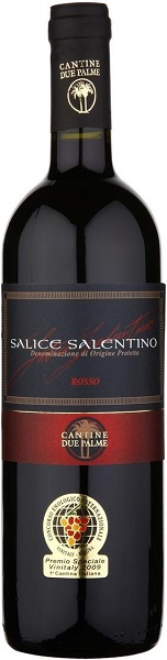 Вино Дуэ Пальме Саличе Салентино (Due Palme Salice Salentino) красное полусухое 0,75л Крепость 12,5%