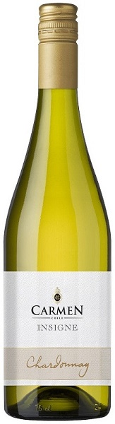 Вино Кармен Инсигне Шардоне (Carmen Insigne Chardonnay) белое сухое 0,75л Крепость 13%