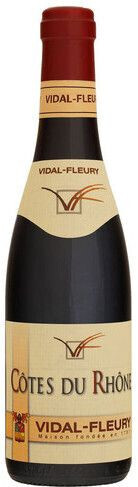 Вино Видаль-Флери Кот дю Рон Руж (Vidal-Fleury Cotes du Rhone Rouge) красное сухое 0,75л 14,5%