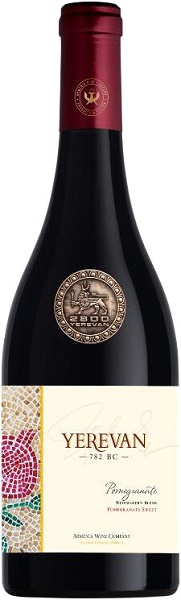 Вино Ереван 782 ВС Гранатовое (Armenia Wine Yerevan 782 VC) красное сладкое 0,75л Крепость 11,5%