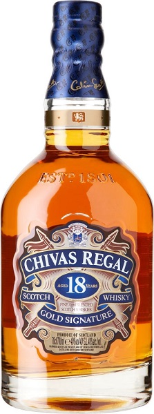 Виски Чивас Ригал 18 лет (Chivas Regal 18 Years) 0,7л Крепость 40%