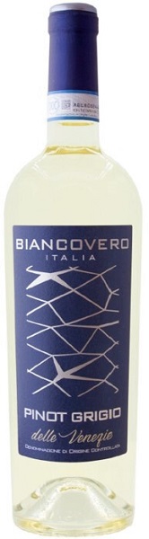 Вино Бьянковеро Пино Гриджио (Biancovero Pinot Grigio) белое сухое 0,75л Крепость 12,5%