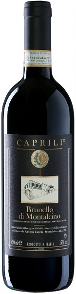 !Вино Каприли Брунелло ди Монтальчино (Caprili Brunello di Montalcino) красное сухое 0,75л 14%