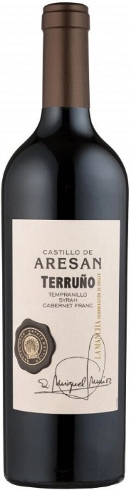 Вино Кастийо де Аресан Терруньо (Castillo de Aresan Terruno) красное сухое 0,75л Крепость 14,5%