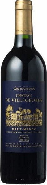 Вино Шато де Вильжорж (Chateau De Villegeorge) красное сухое 0,75л Крепость 13%