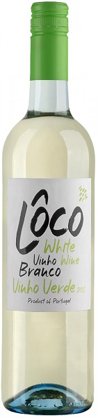 Вино Локо Бранко Винью Верде (Loco Branco Vinho Verde) белое полусухое 0,75л 9,5%
