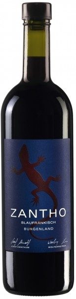 Вино Цанто Блауфранкиш (Zantho Blaufrankisch) красное сухое 0,75л Крепость 13,5%