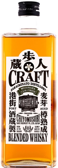 Виски Чиёмусуби Саке Брювери Крафт Мизунара Каск Финиш (Chiyomusubi Sake Brewery) 3 года 0,7л 43%