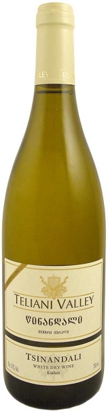 Вино Телиани Вели Цинандали (Teliani Valley Tsinandali) сухое белое 0,75л Крепость 13%