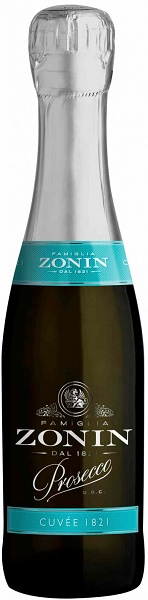 Вино игристое Зонин Просекко (Zonin Prosecco) белое брют 0,2л Крепость 11%