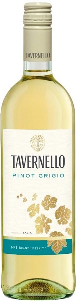 Вино Тавернелло Пино Гриджио (Tavernello Pinot Grigio) белое сухое 0,75л Крепость 12%