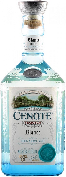 Текила Сеноте Бланко Белая (Cenote Blanco) 0,7л Крепость 40%