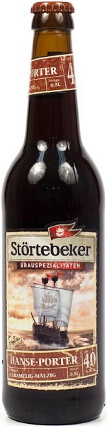 Пиво Штёртебекер Ханзе-Портер (Beer Stortebeker Hanse-Porter) темное 0,5л Крепость 4%