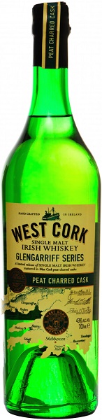 Виски Вест Корк Пит Шард Каск (West Cork Peat Charred Cask) 0,7л Крепость 43%