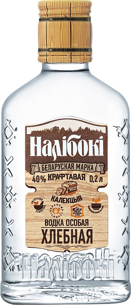 Водка Налибоки Хлебная (Naliboki Hlebnaya) особая 0,2л Крепость 40%