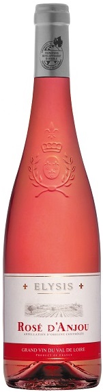 Вино Элизис Розе д'Анжу (Elysis Rose d'Anjou) розовое полусладкое 0,75л Крепость 10,5%