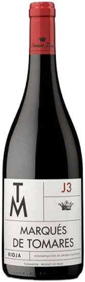 Вино Маркиз де Томарес J3 (Marques de Tomares J3) красное сухое 0,75л Крепость 14%