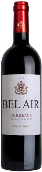 Вино Бель Эр Бордо (Bel Air Bordeaux) красное сухое 0,75л Крепость 13,5%