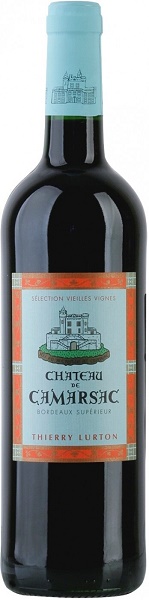 Вино Шато де Камарсак Селексьон Вьей Винь (Chateau de Camarsac) красное сухое 0,75л 13%