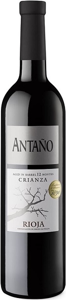 Вино Антаньо Крианса (Antano Crianza) красное сухое 0,75л Крепость 13,5%