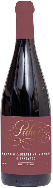 Вино Пифос Сира и Каберне Совиньон и Бастардо (Pithos) красное сухое 0,75л Крепость 14%