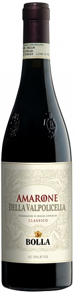 Вино Болла Амароне делла Вальполичелла Классико (Amarone della Valpolicella) красное сух 0,75л 15,5%