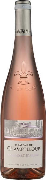 Вино Шато де Шамтелу Каберне д'Анжу (Chateau de Champteloup) розовое полусухое 0,75л Крепость 11,5%