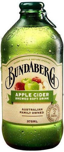Лимонад Бандаберг Яблочный сидр (Bundaberg Apple Cider) 375 мл стеклянная бутылка