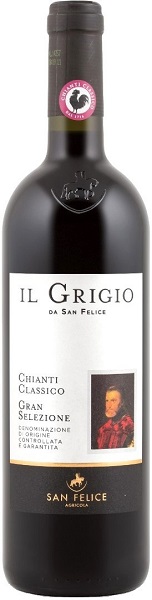 Вино Иль Гриджо Гран Селеционе (Il Grigio Gran Selezione) красное сухое 0,75л Крепость 13,5%