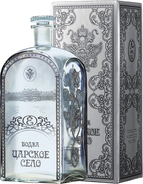 Водка Царское Село (Vodka Tsarskoe Selo) 0,7л Крепость 40% в подарочной коробке