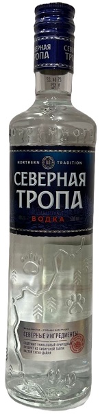 Водка Северная тропа (Severnaya Tropa) 0.5л Крепость 40%