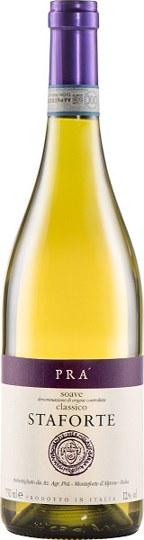 Вино Пра Стафорте Соаве Классико (Pra Staforte Soave Classico) сухое белое 0,75л Крепость 12,5%